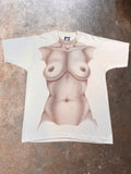 1990s Boob Art T Shirt | Large