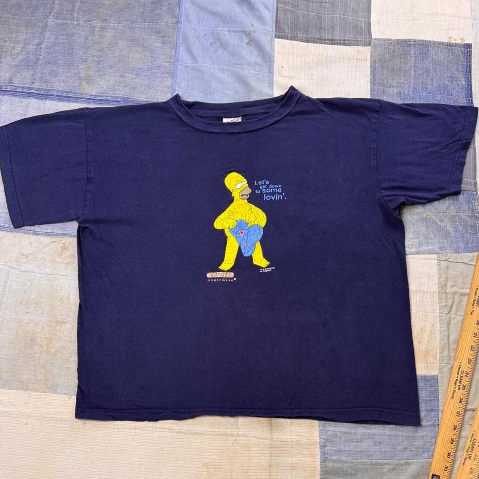 1990s The Simpsons Homer “Let’s Get Down to Some Lovin’” Tee | XL
