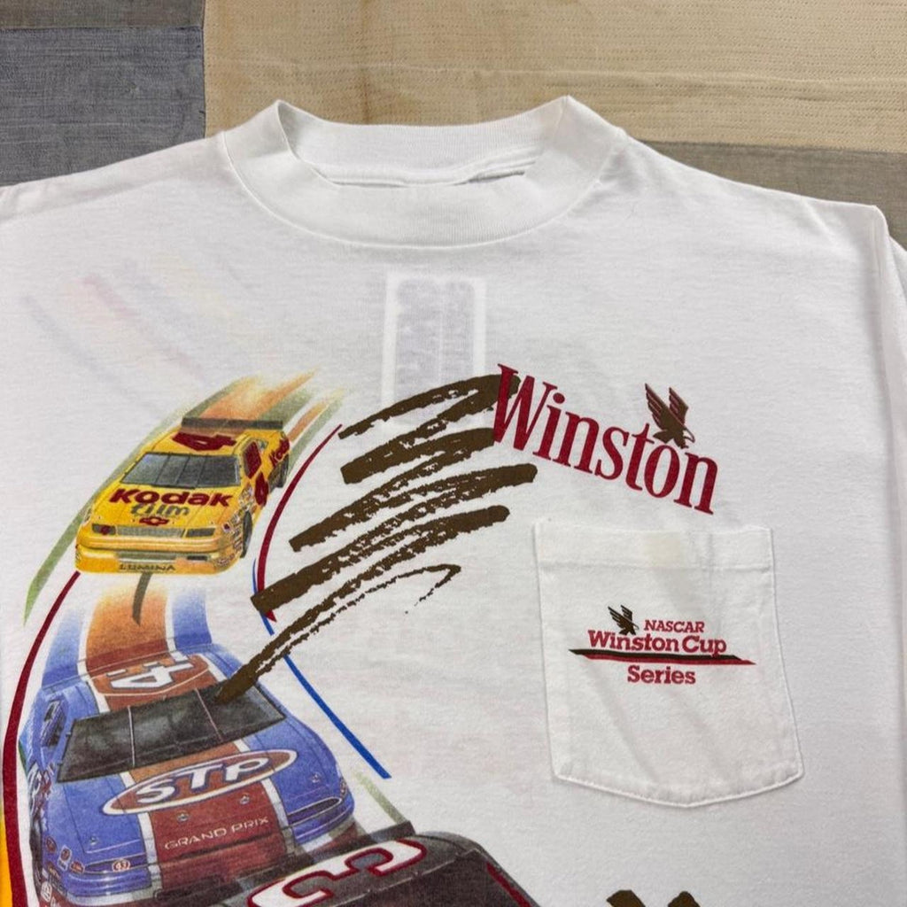 1992 NASCAR Winston Cup Series Pocket Long Sleeve Tee | Large