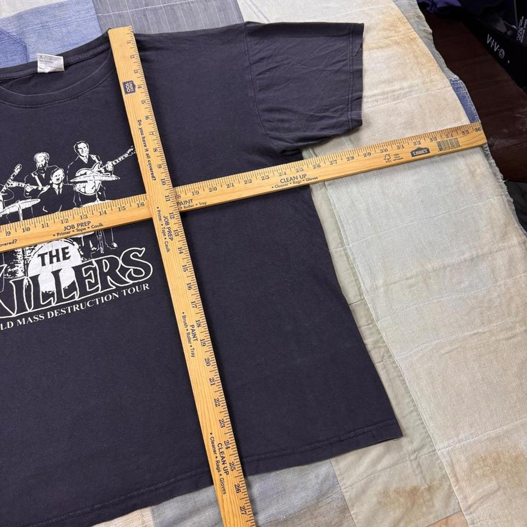 2000s The Killers World Mass Destruction Tour Band Tee | XL
