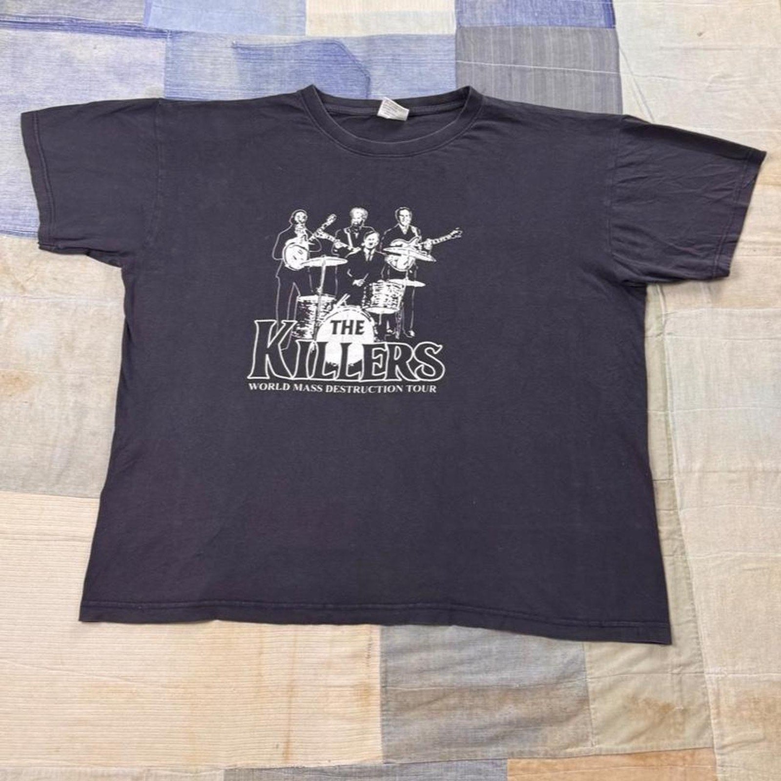 2000s The Killers World Mass Destruction Tour Band Tee | XL