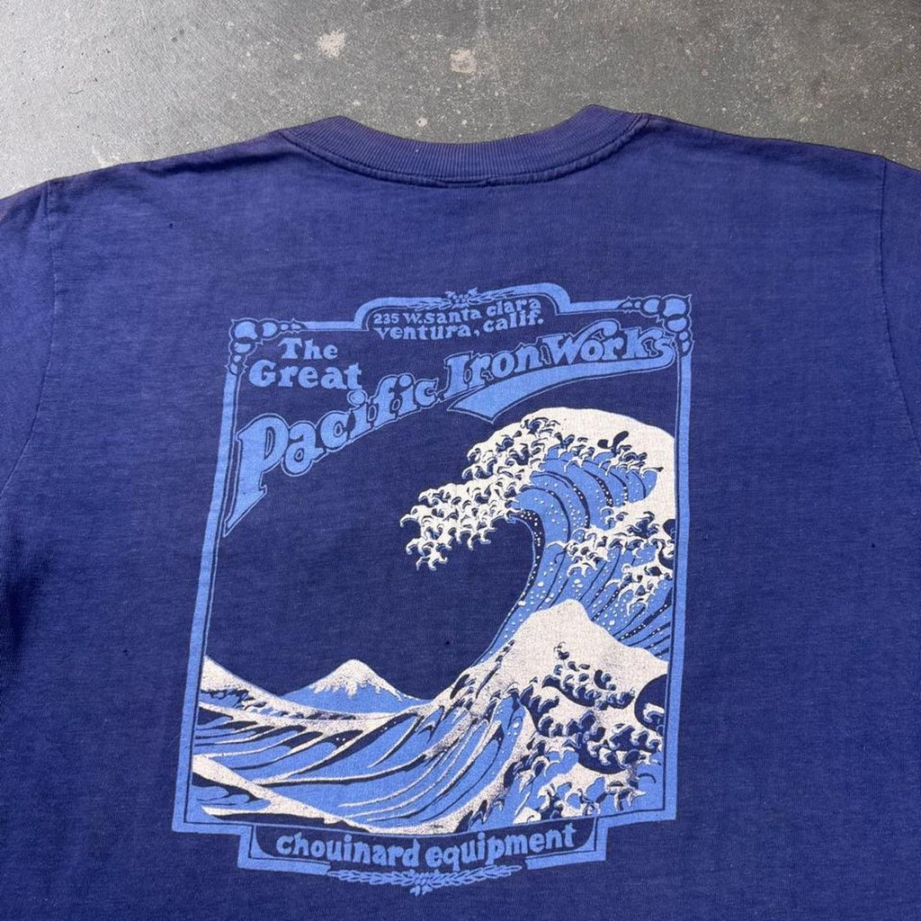 1970s Great Pacific Iron Works Patagonia Wave Tee | Medium