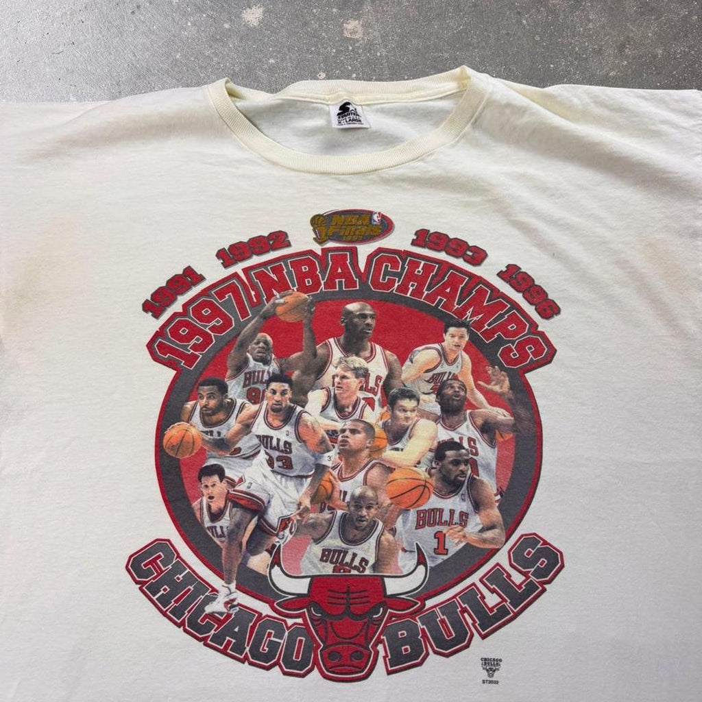 1996 Chicago Bulls Four-Time NBA Champions Tee | XL