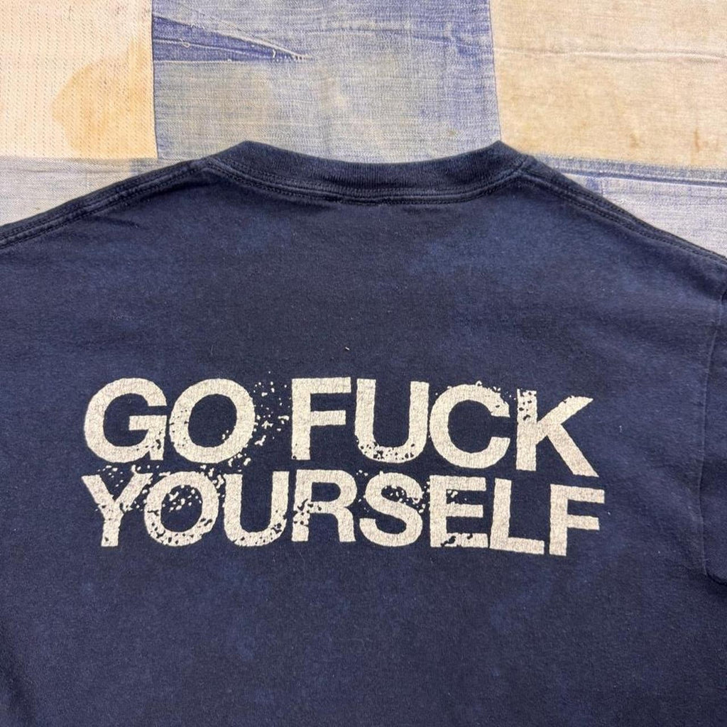 2000s Urgins Virgin Mary “Go Fuck Yourself” Punk Tee | Small
