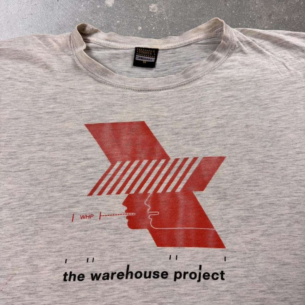 1990s Underground Rave The Warehouse Project Graphic Tee | Medium