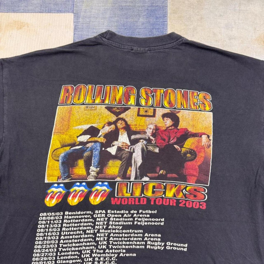2003 The Rolling Stones Licks World Tour Tee | XL