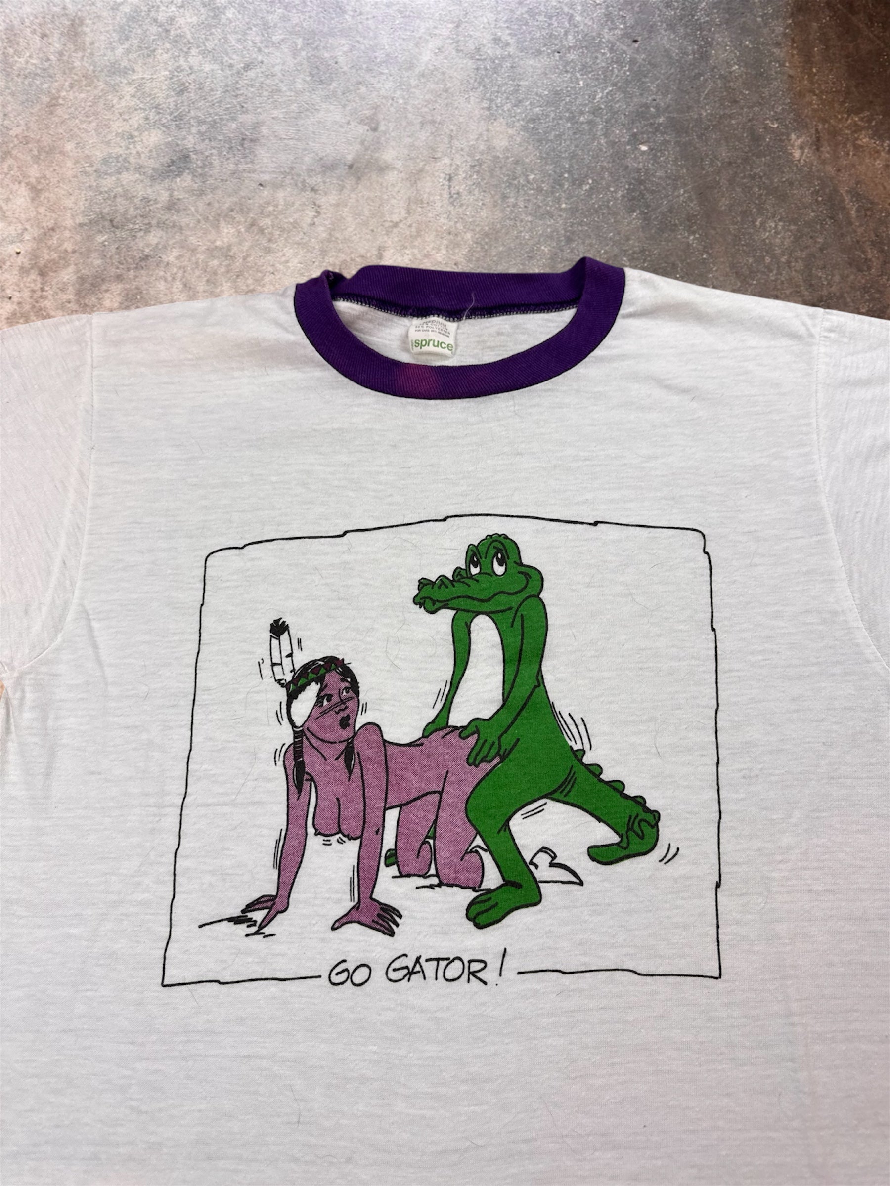 1970s FSU vs UF Sex T Shirt | medium