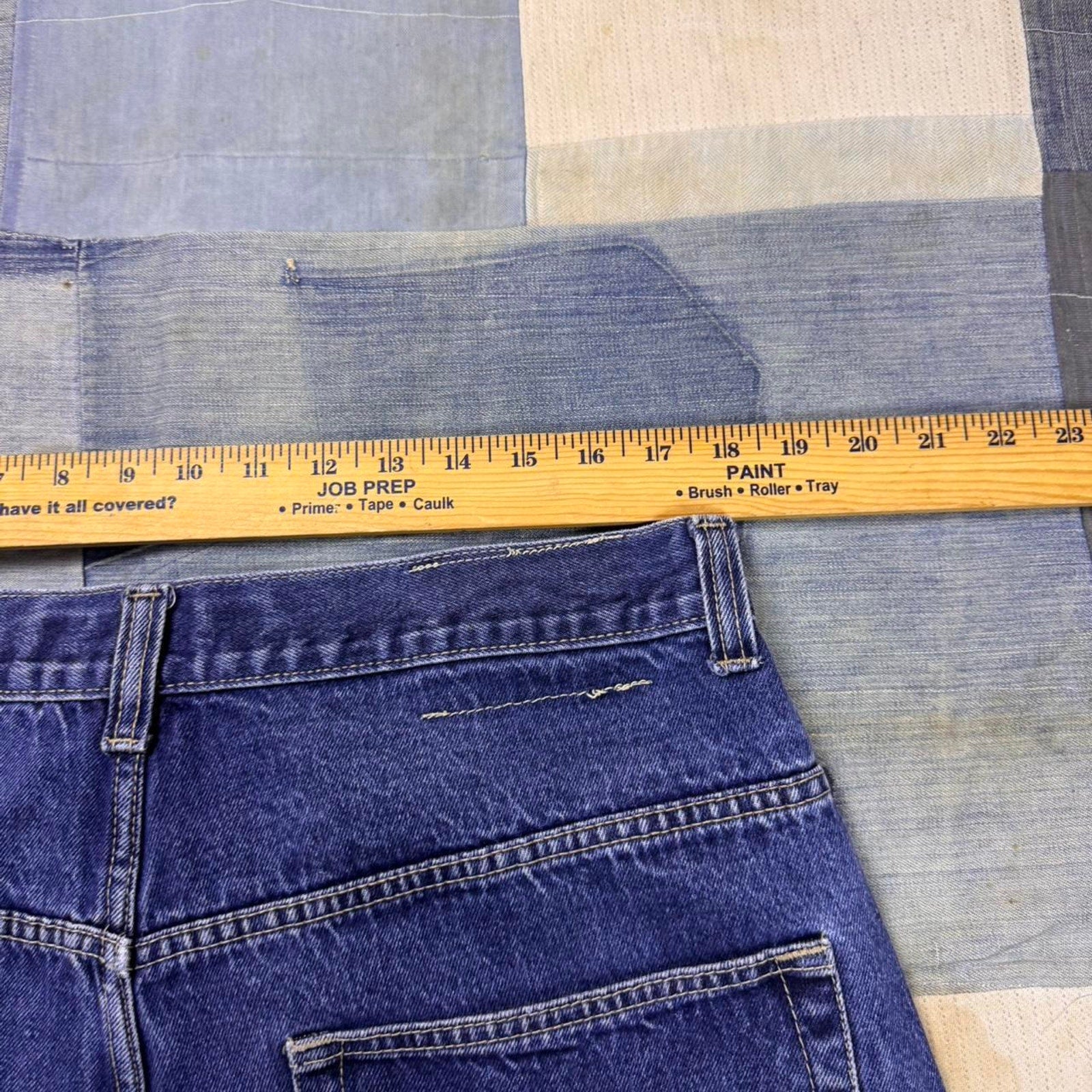 2000s Southpole yellow tab baggy jeans | 36x31
