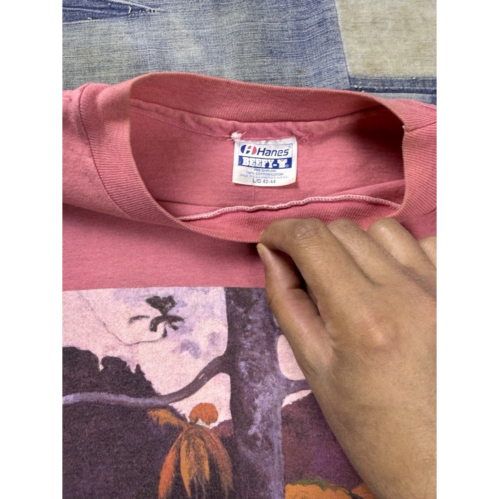 1990s Paul Gauguin Mata Mua Art Tee |Large