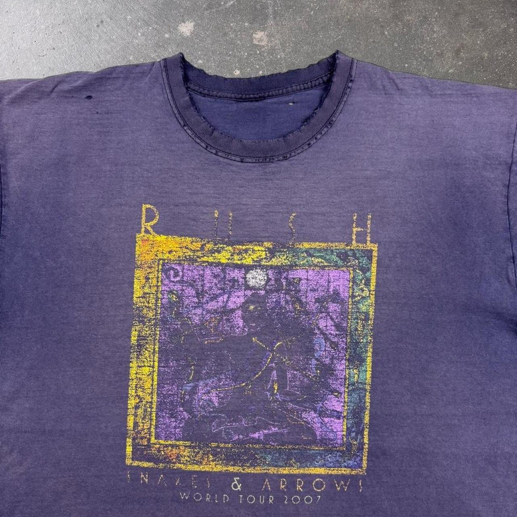 2007 Rush Snakes & Arrows World Tour Double-Sided Band Tee | XL