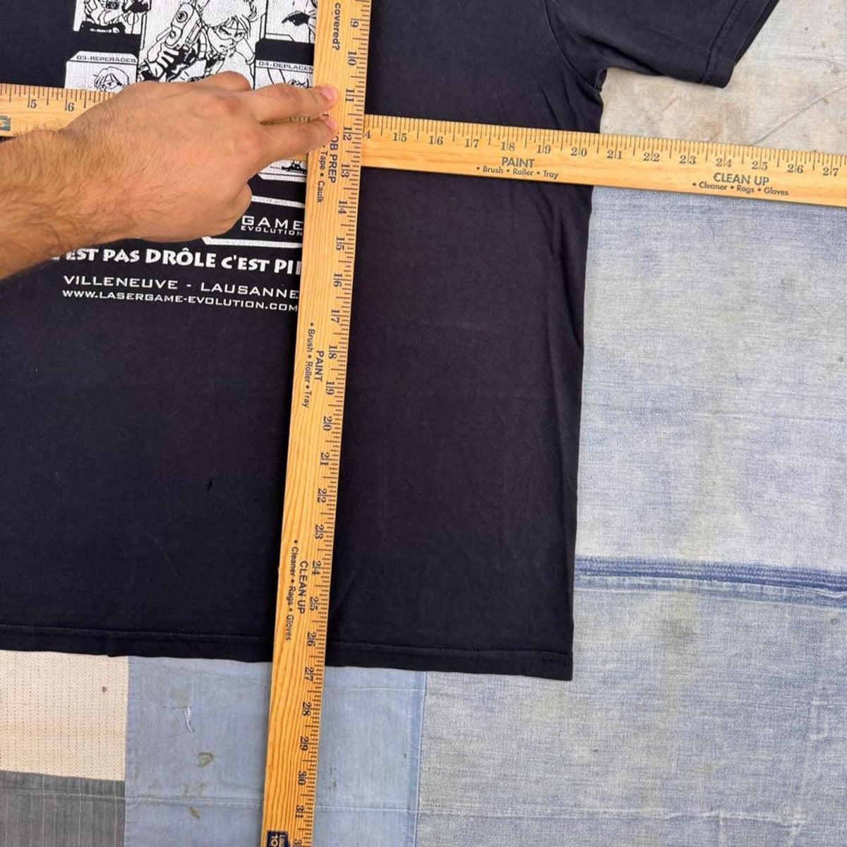 2000s Laser Game Evolution Lausanne Anime Promo Tee | Medium