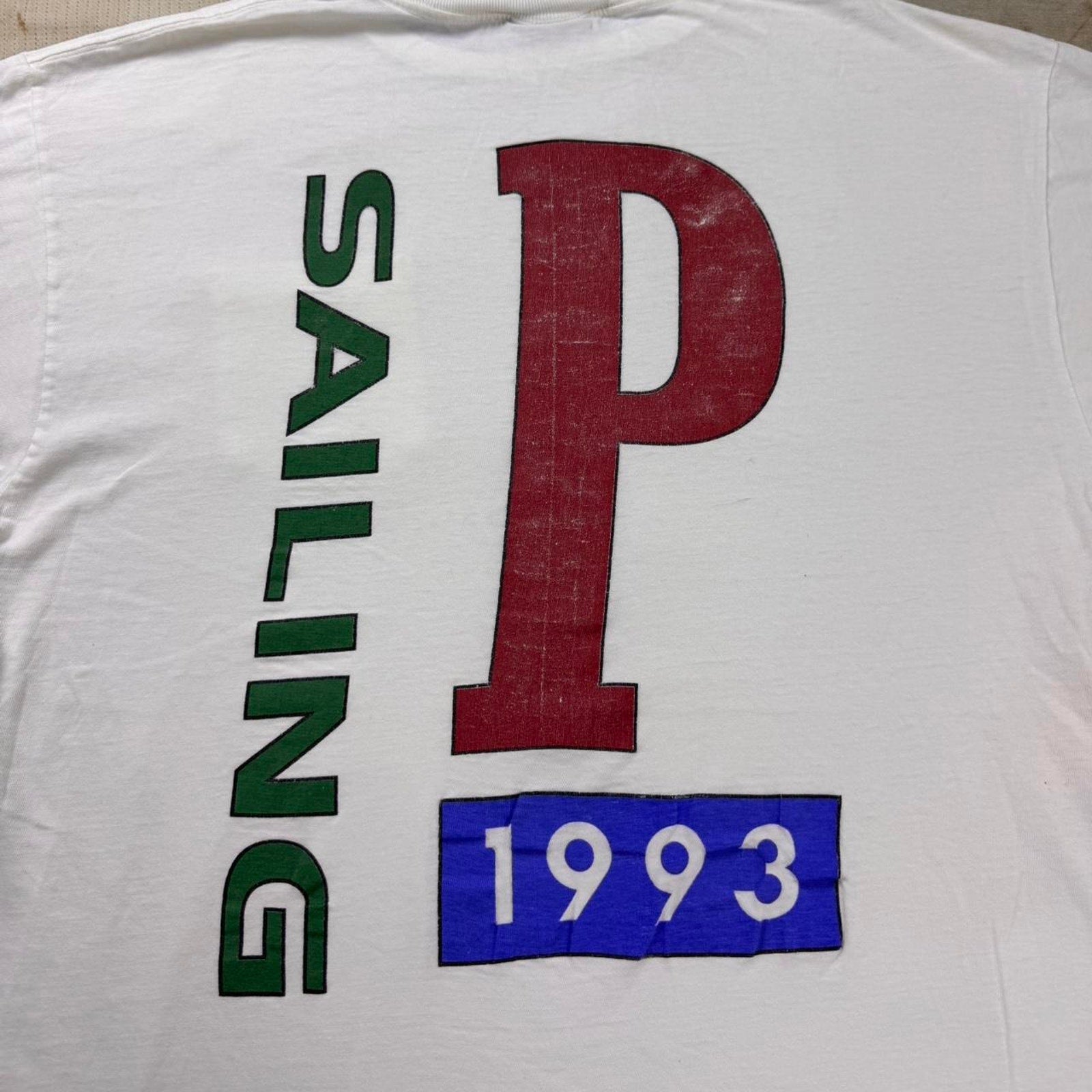 90s Polo Ralph Lauren Sailing Tee | M Medium