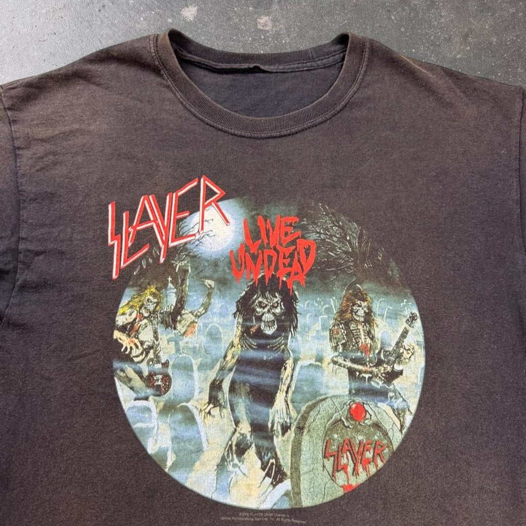 2006 Slayer Live Undead Graphic Band Tee | Medium