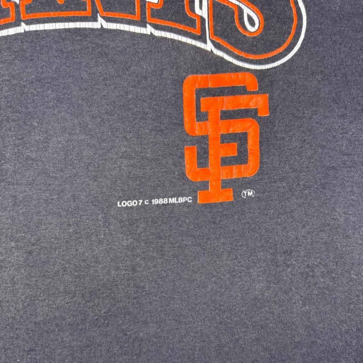 1988 San Francisco Giants MLB Logo 7 Screen Stars Best Tee | Extra Large