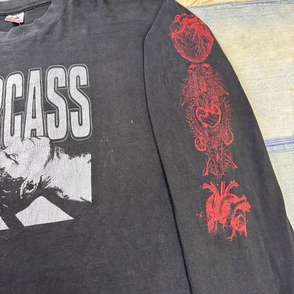 1994 Carcass Heartwork Tour Long Sleeve Band Tee | XL