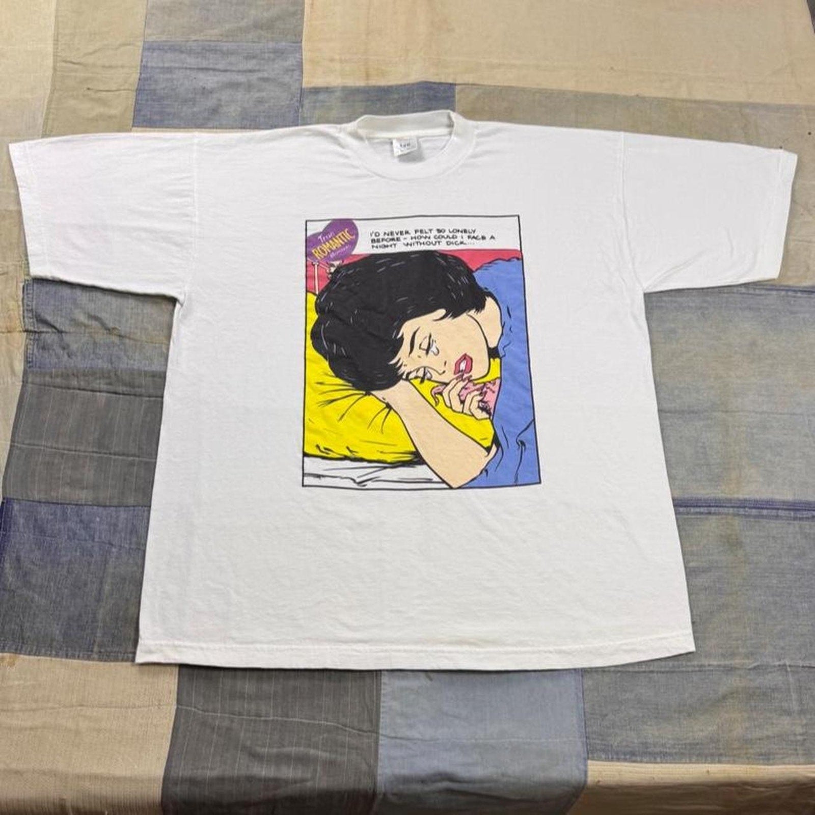 1990s True Romantic Comics Vintage pop art tee | XL