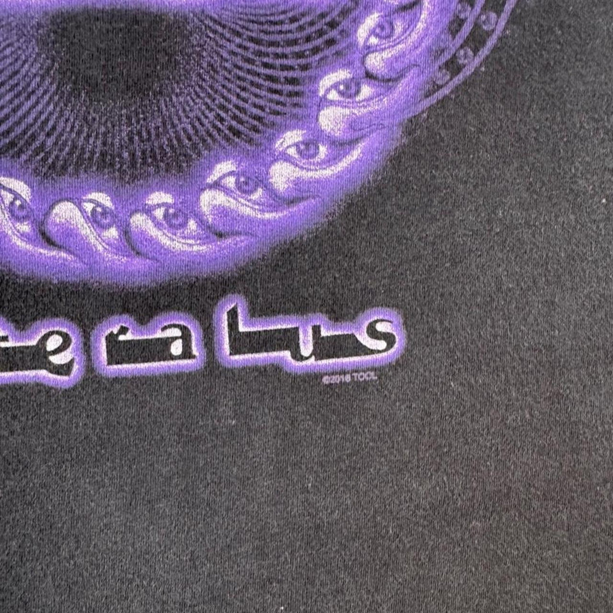 2018 Tool Lateralus Album Graphic Tee Black | XL