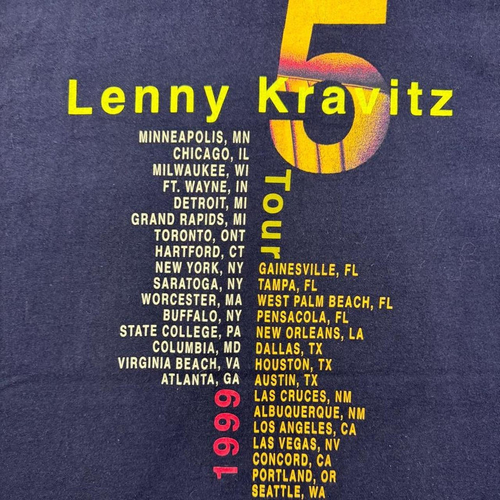 1999 Lenny Kravitz 5 North American Tour Band Tee | Medium