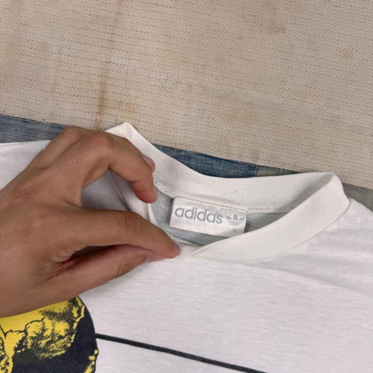 1990 Adidas Italian World Cup Tee | M