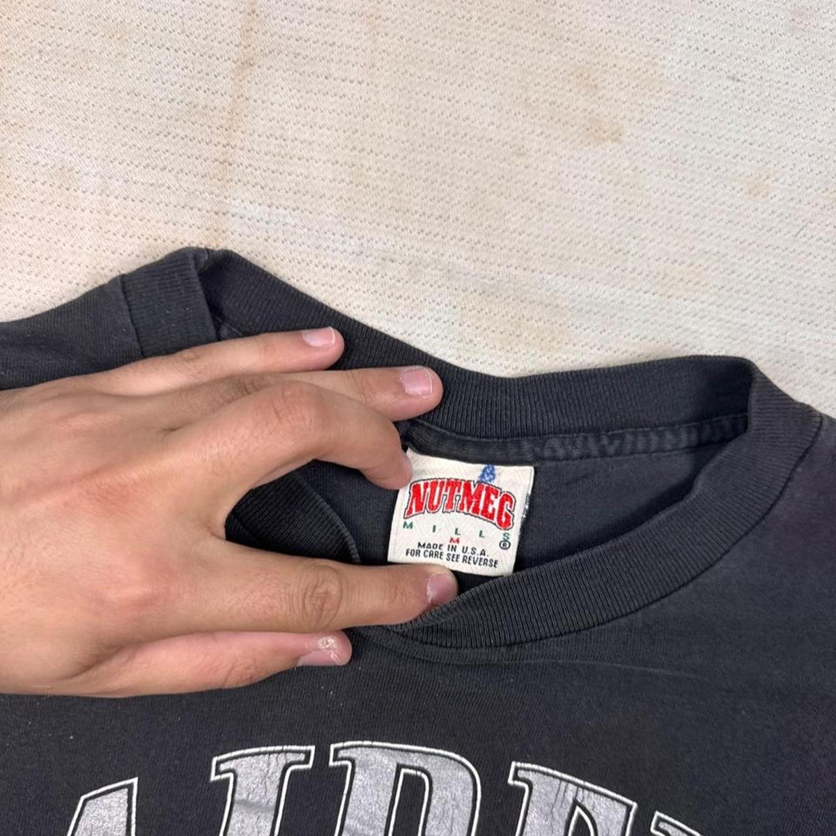 1990s Los Angeles Raiders Nutmeg Tee | M