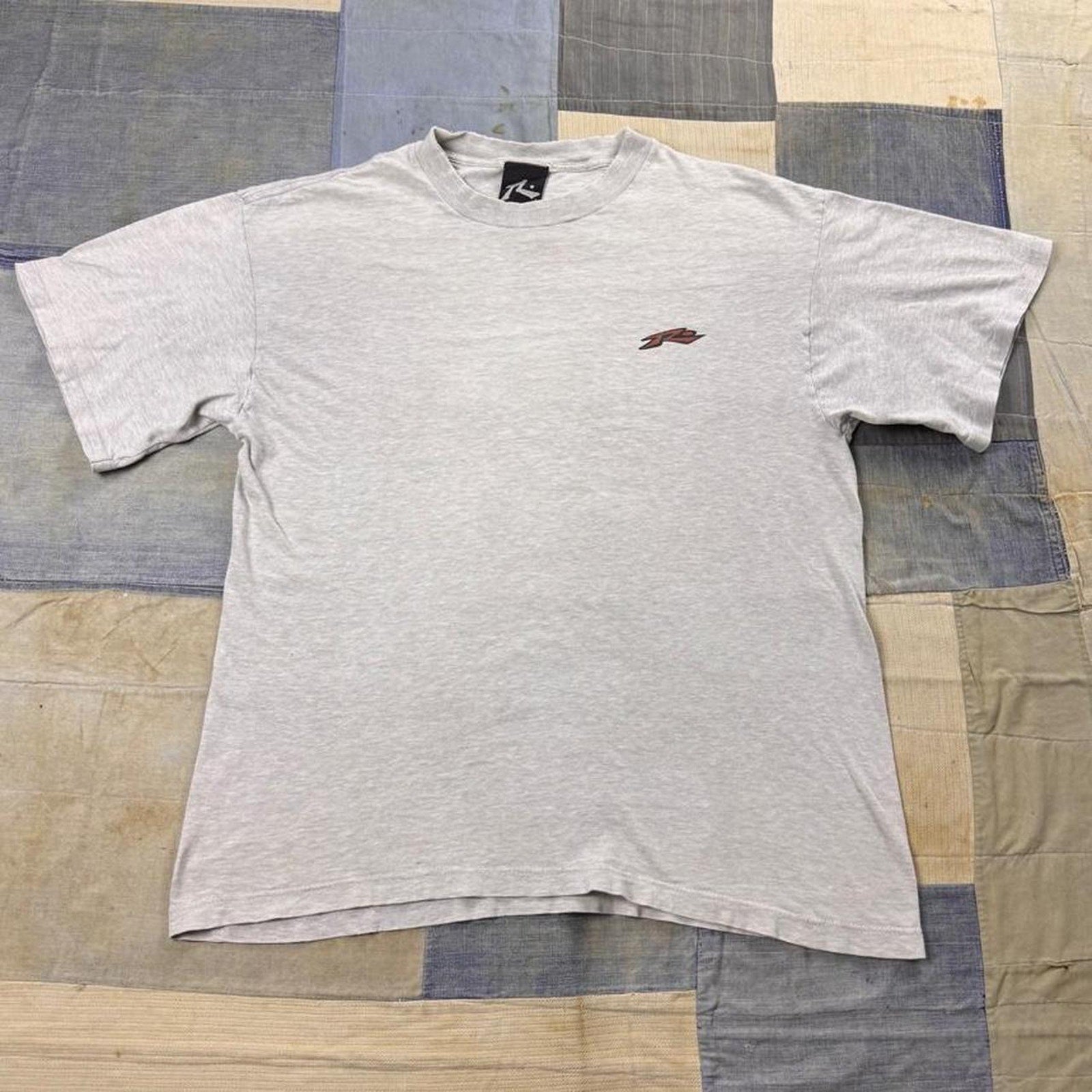 1990s Rusty Surfboards American Eagle Flag Graphic Tee | Large