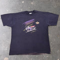 1995 Rothmans Williams Renault F1 Racing Black Tower Tee | XL