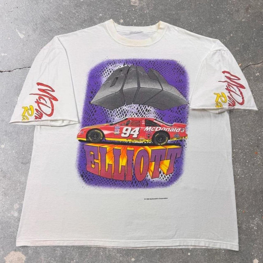 1995 Bill Elliott  no.94 McDonald’s NASCAR Racing Tee | XXL