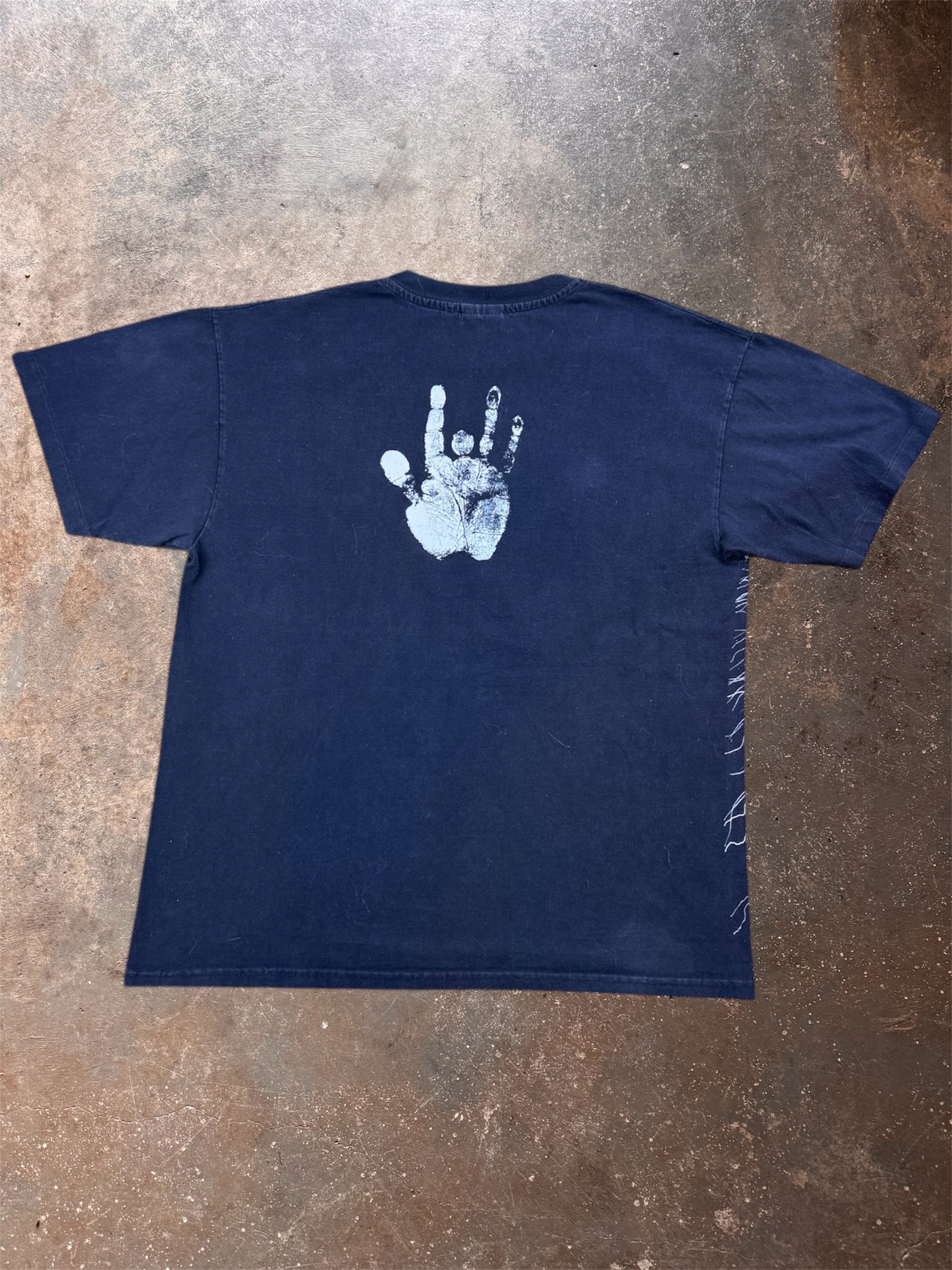 1990s Jerry Garcia Grateful Dead Black T Shirt | Large