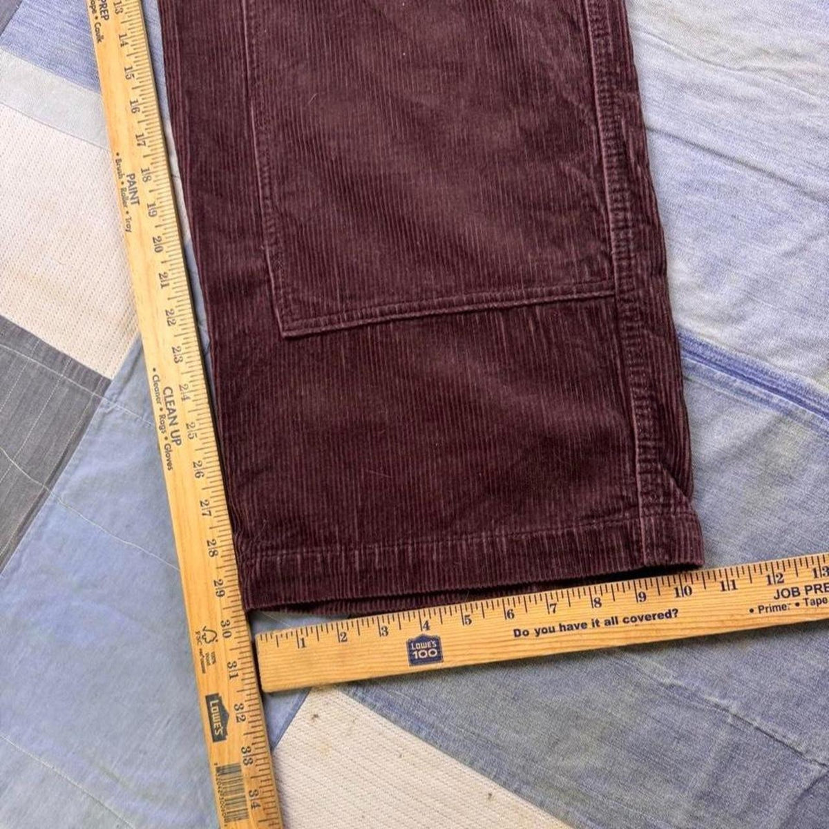 2000s No Boundaries Brown Corduroy Carpenter Pants | 36x30