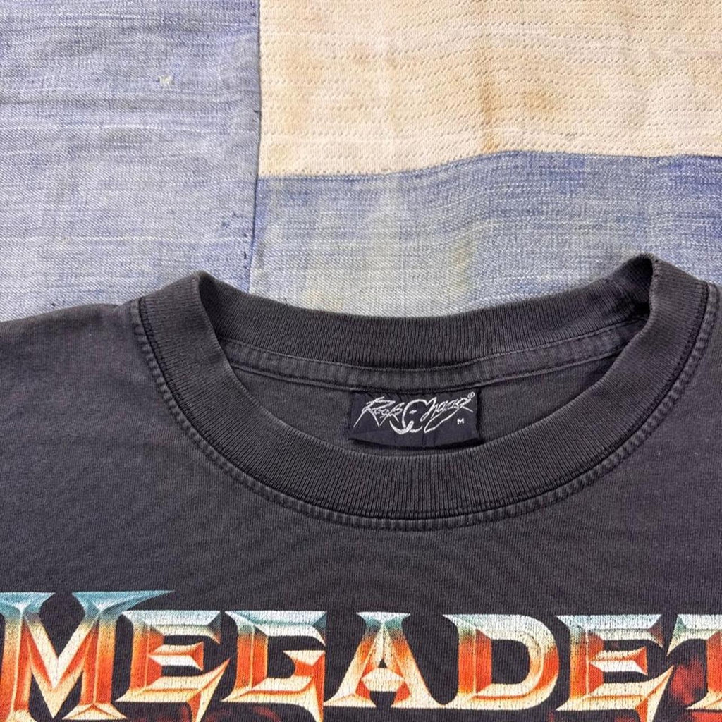 2000s Megadeth Vic Rattlehead Nuclear Missile Band Tee | Medium