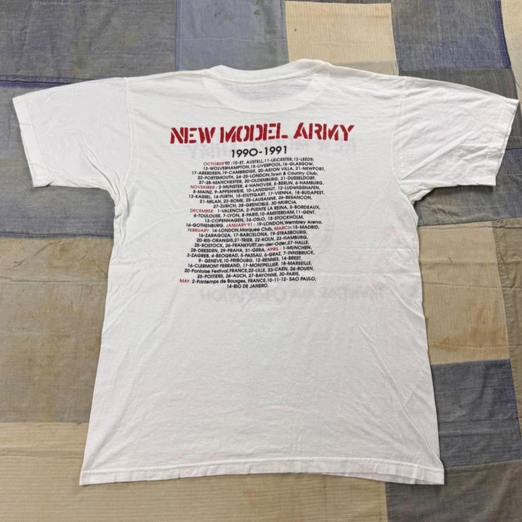 1990 New Model Army Thunder and Consolation Tour Tee | XL