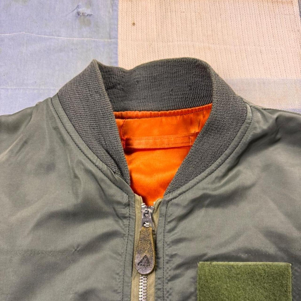 1977 Alpha Industries USAF L-2B Light Zone Flight Jacket | Medium