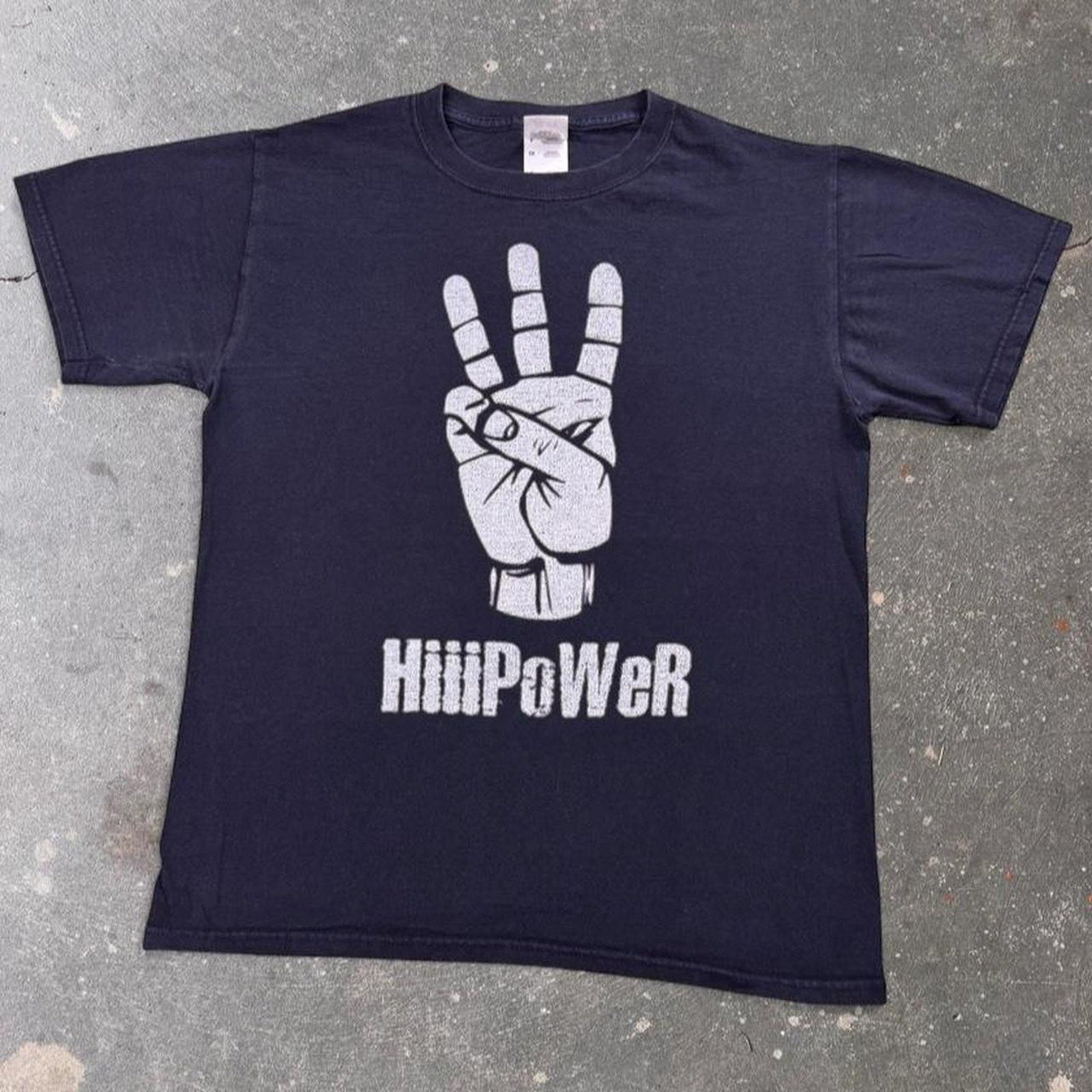 2000s Hiiipower x KINGSEAN Graphic Tee | Small
