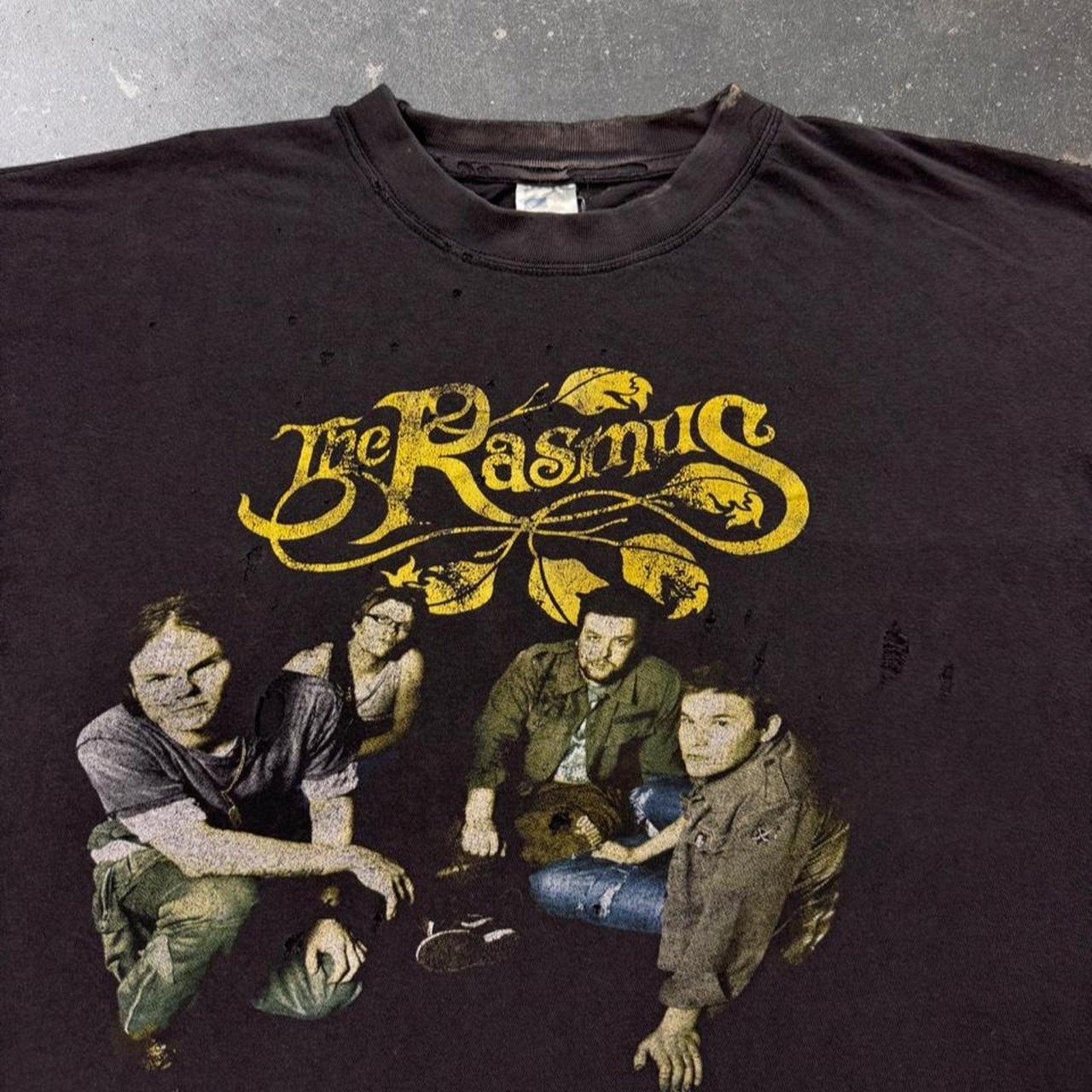 2000s The Rasmus Band Photo Graphic Distressed Tee | XL