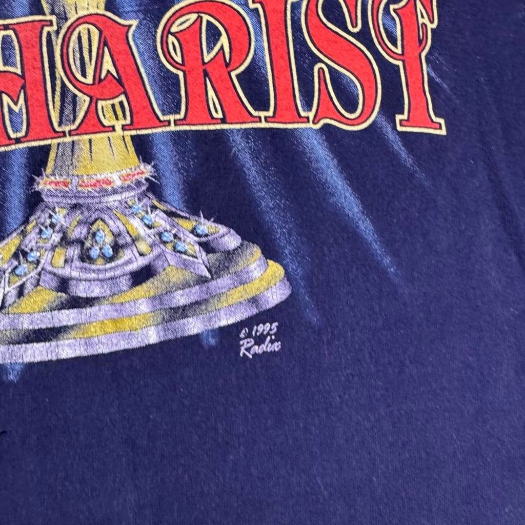 1995 Eucharist Catholic Church Graphic Tee | XL