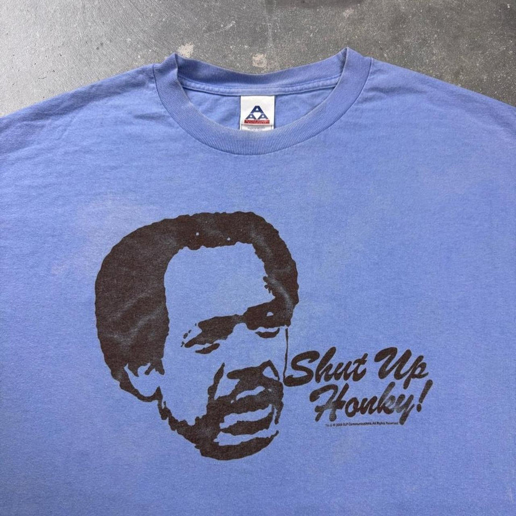 2005 Shut Up Honky Comedy Portrait Graphic Tee | XL