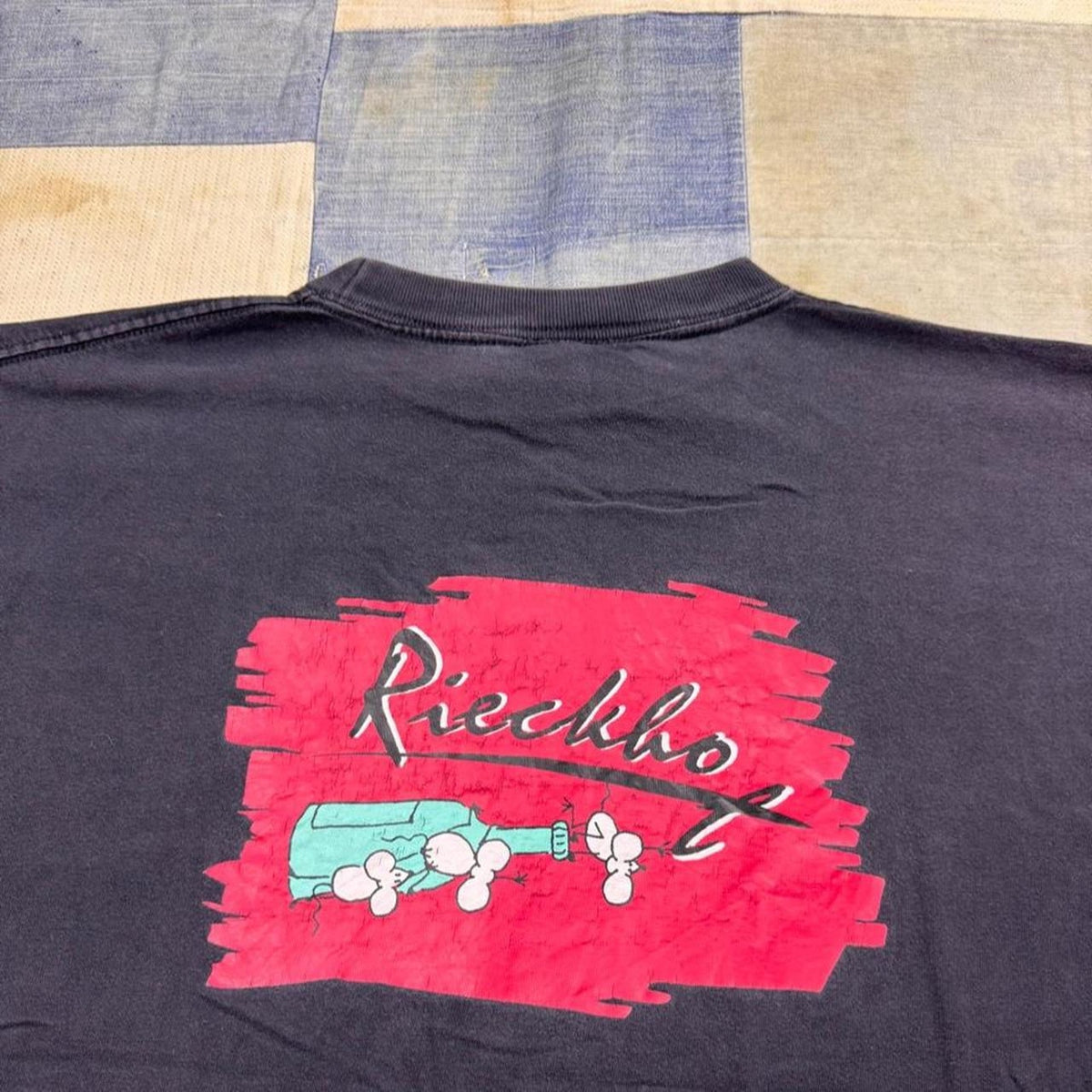 1990s Guinness “Arthur Guinness” Riecho Double Sided Beer Tee | XL