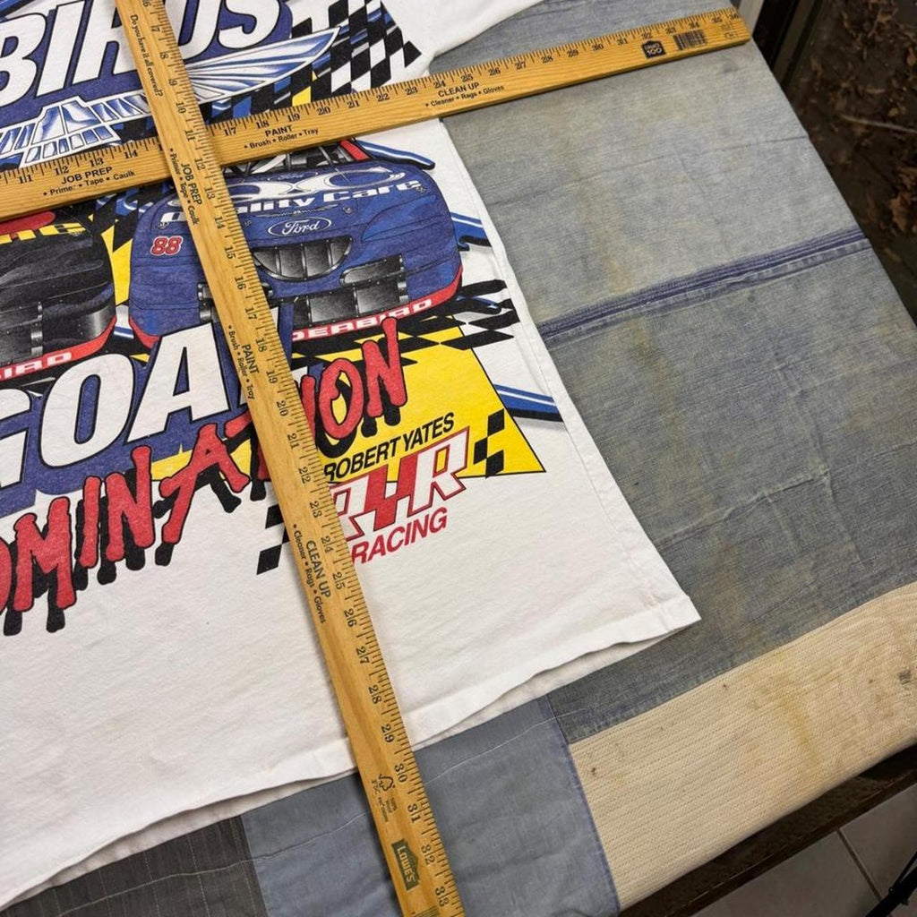 1990s Chase Racewear Robert Yates Racing all-over print tee | XXL