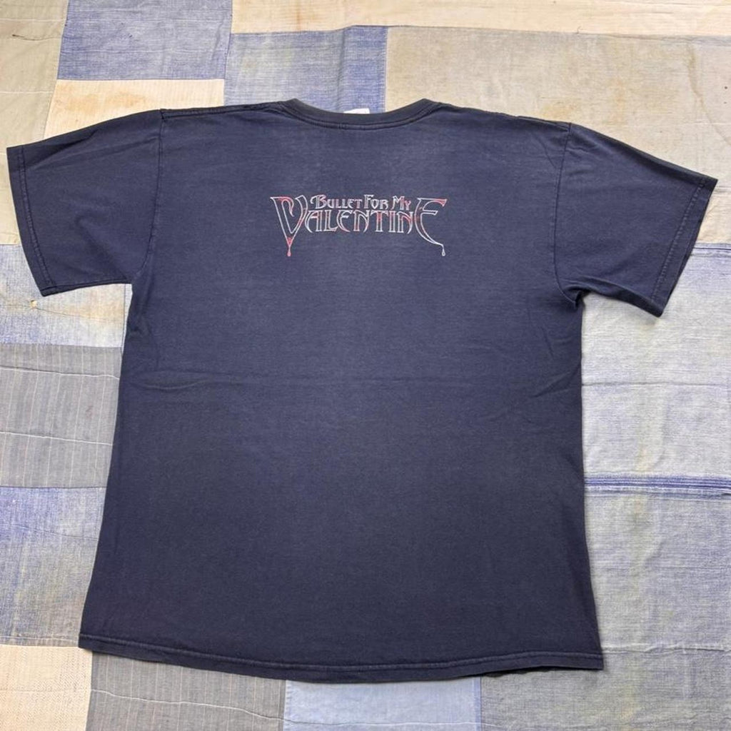 2000s Bullet for My Valentine Union Jack Band Tee | Large