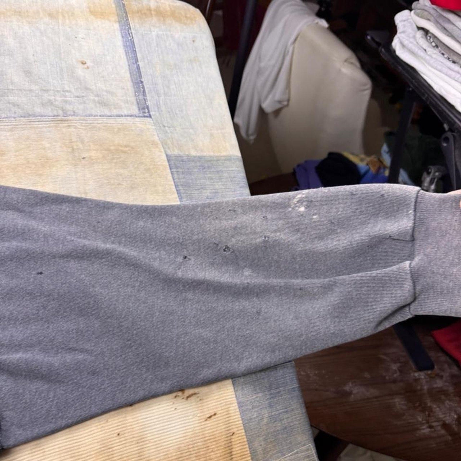 1970s Tultex Sweat-Orr Heavyweight Blank Raglan Crewneck Sweatshirt | XL