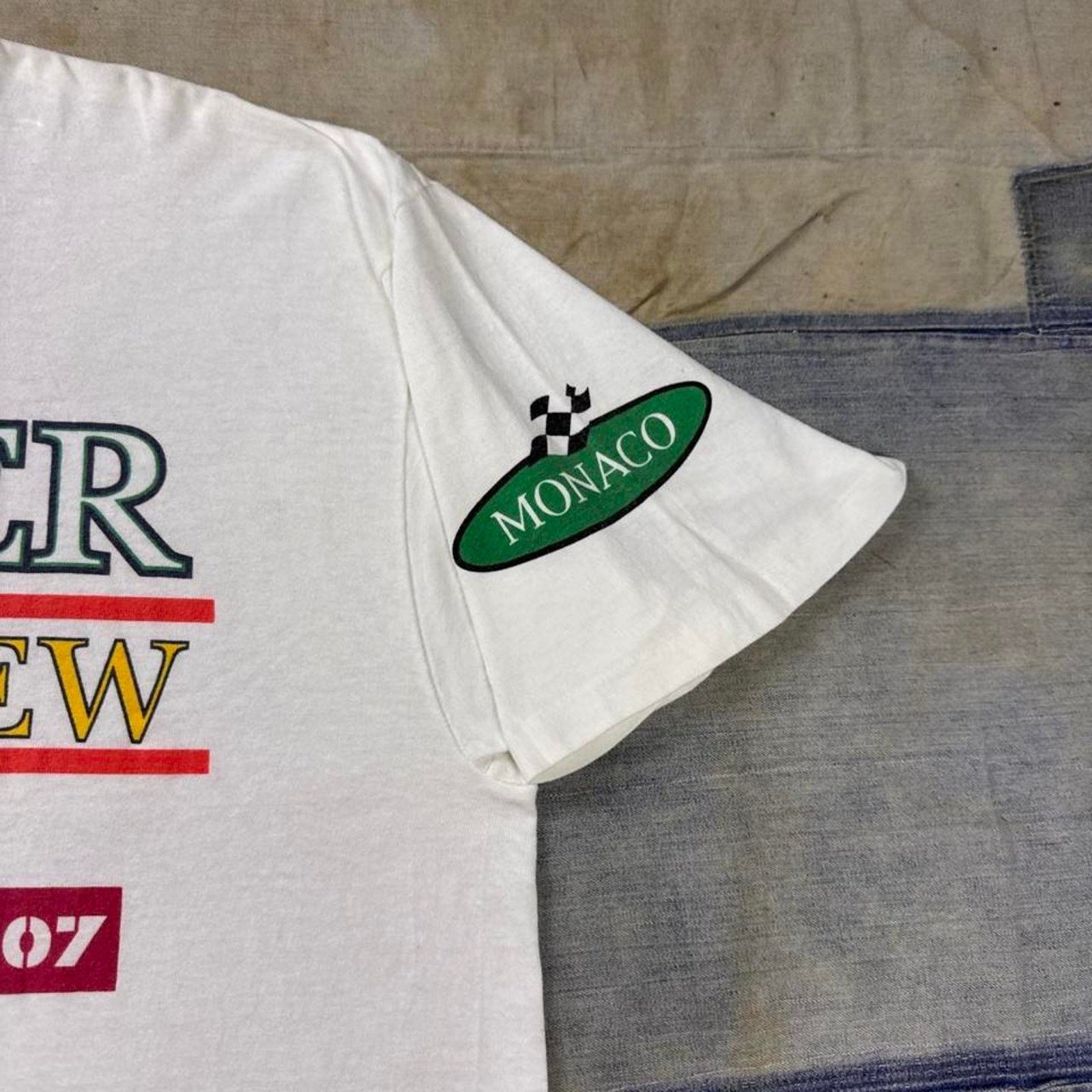 1994 Tommy Hilfiger Engine Crew racing tee | large