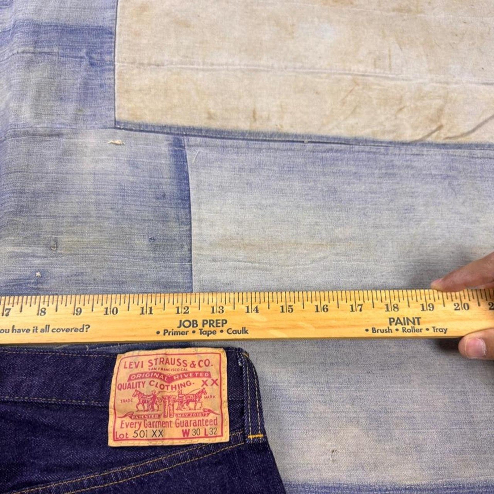 1990s Levi’s LVC 1950s 501XX Selvedge Denim Jeans Hidden Rivets | 28x29