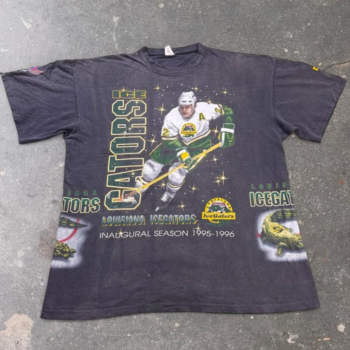 1995 Louisiana IceGators Inaugural Season Tee | XL
