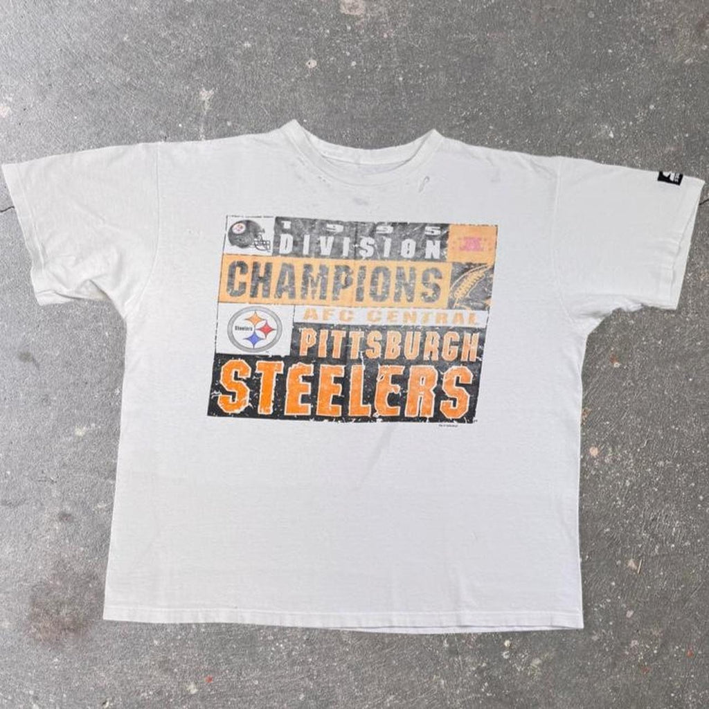 1995 Pittsburgh Steelers AFC Central Champions Tee | XL