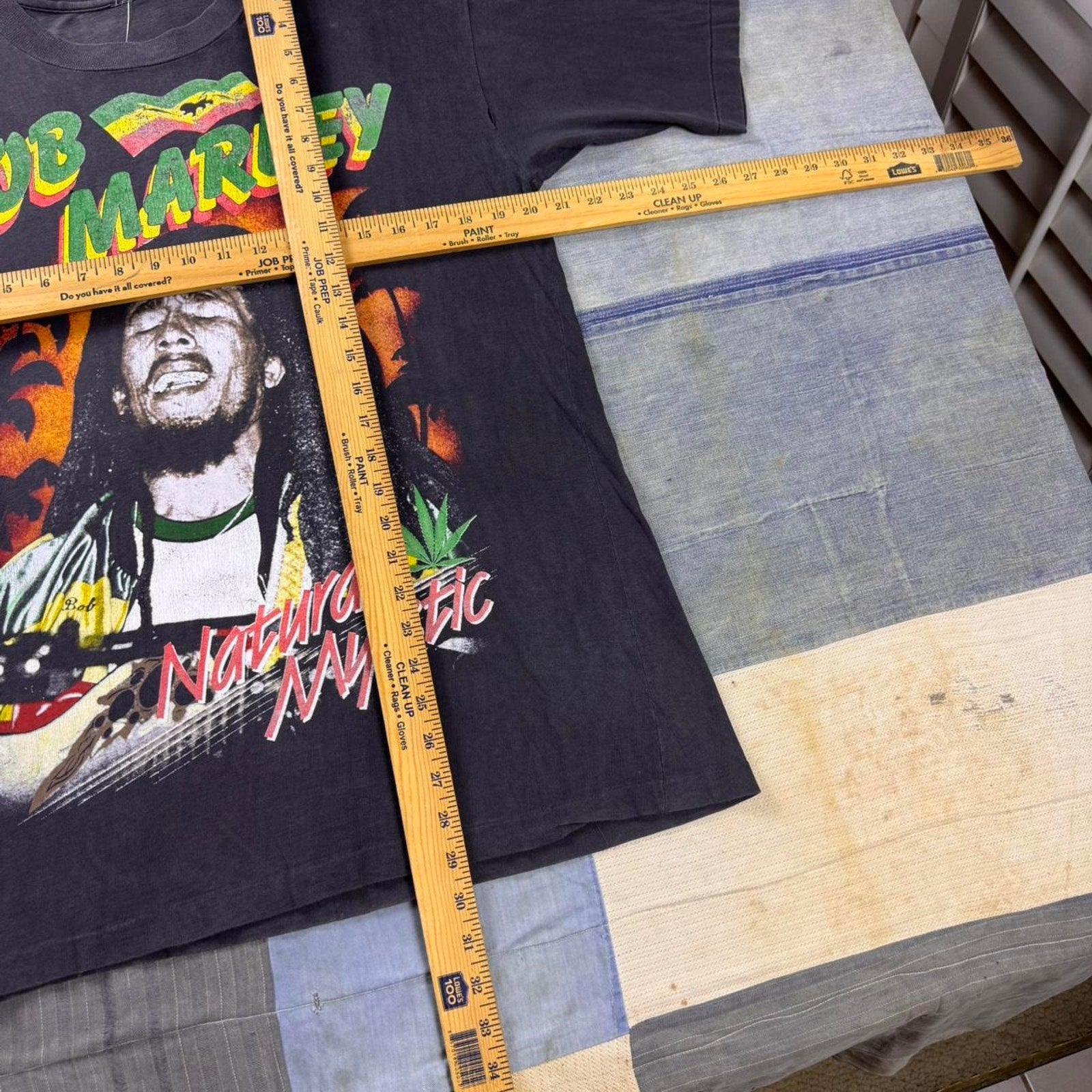 1990s Bob Marley “Natural Mystic” graphic tee | large