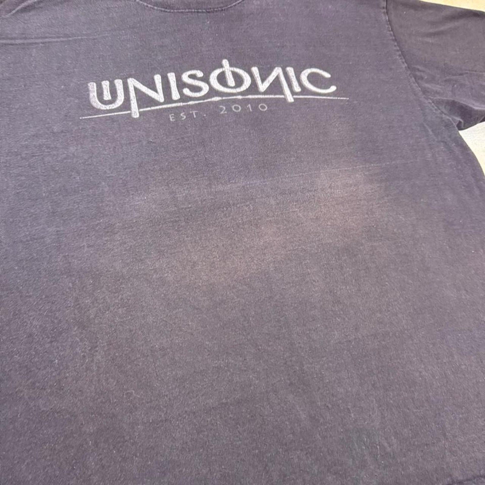 2010s Unisonic Power Metal Band Double-Sided Tee | XXL