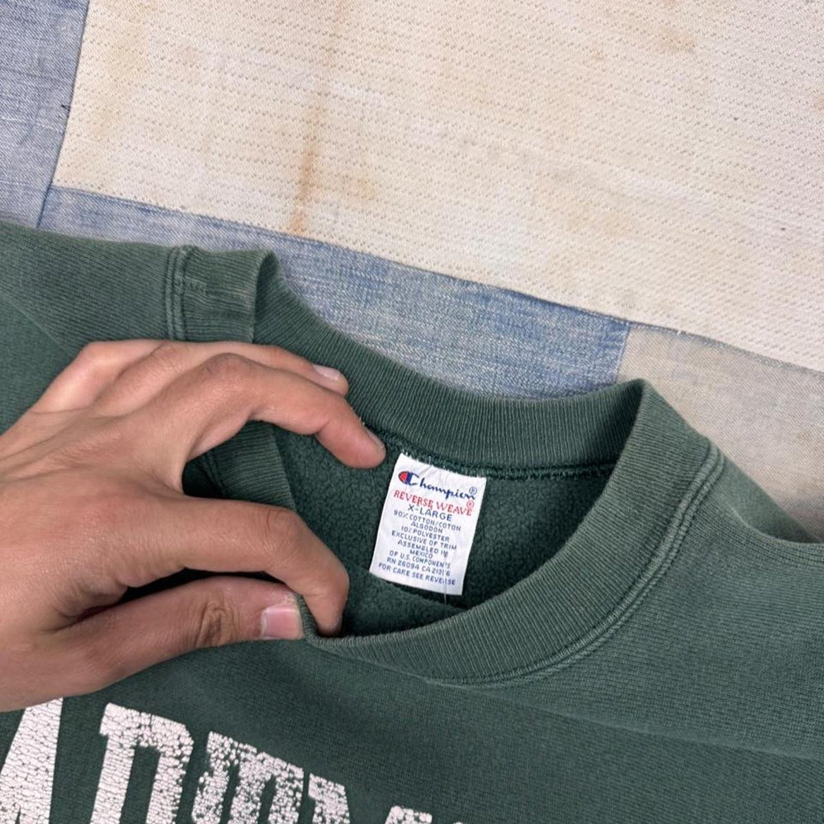 1990s Champion Dartmouth Reverse Weave Sweatshirt | XL