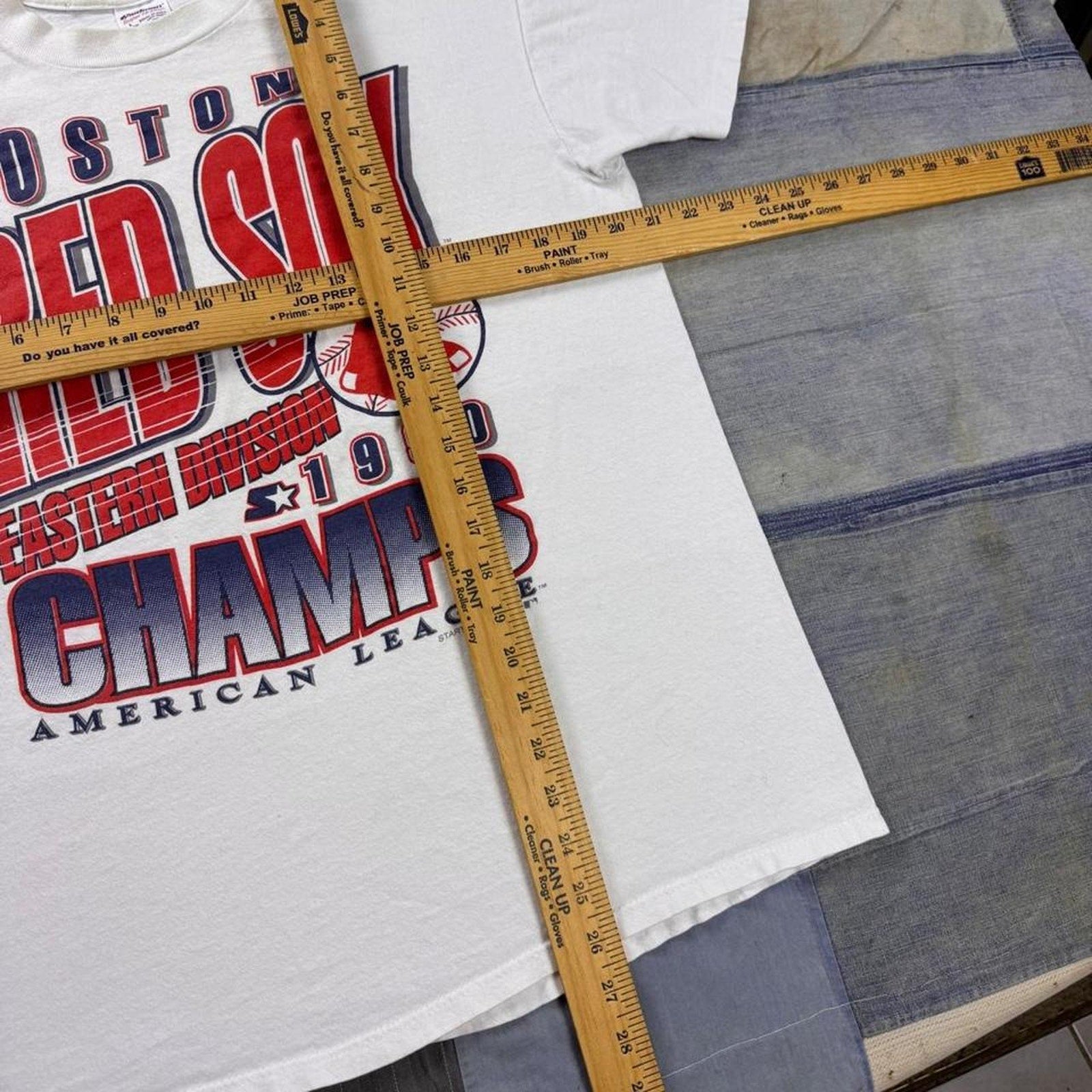 1990 Boston Red Sox Eastern Division Champs Tee | Large