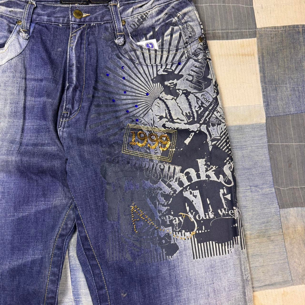 2000s akademiks jeans | 34x32.5