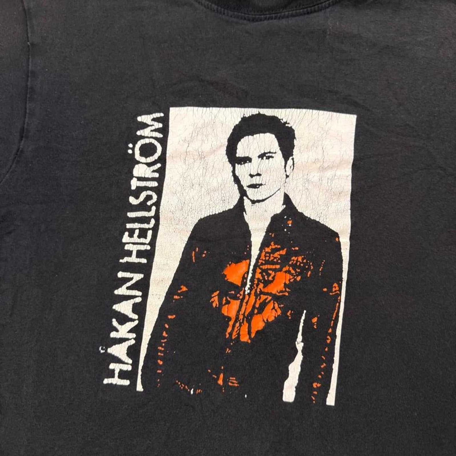 Early 2000s Håkan Hellström Swedish Music Graphic Tee | Small